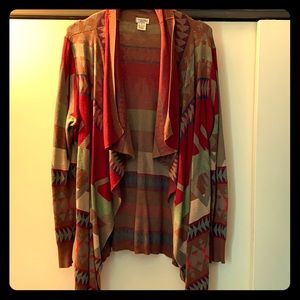 Women’s Tasha Polizzi waterfall cardigan size S